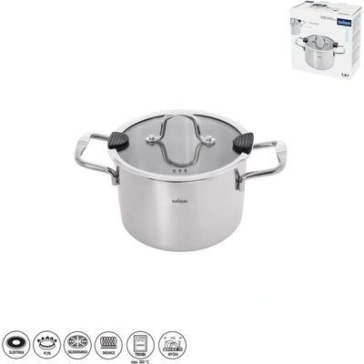 Orion Kastrol VENICE s poklicí 1,9 l 16 cm nerezová ocel, 8592381257095