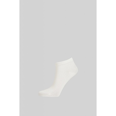 Gant ponožky LYOCELL RIB ANKLE SOCKS biela