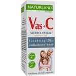 Naturland Желязо (бисглицинат) + витамин С x 150 ml, с вкус портокал (011936 NTRL)