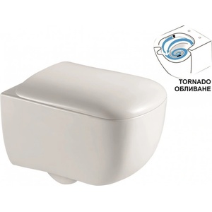 Inter Ceramic КОНЗОЛНА Т. ЧИНИЯ icc 5136 tornado ОБЛИВАНЕ И СЕДАЛКА ЗАБ. ПАДАНЕ (icc 5136)