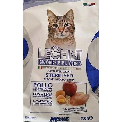 MONGE LECHAT EXCELLENCE STERILIZED Chicken 0,4 kg
