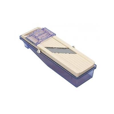 Kráječ zeleniny 64 mm japonská mandolína Benriner se zásobníkem, plastová