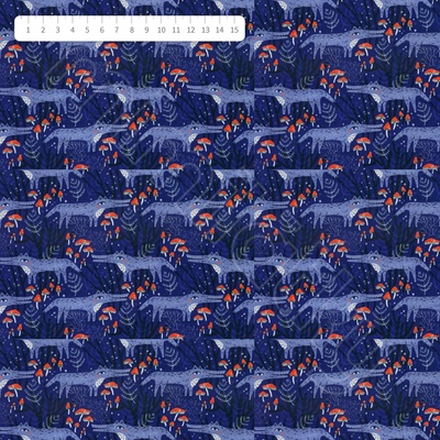 Potahová látka vlci by MIMI