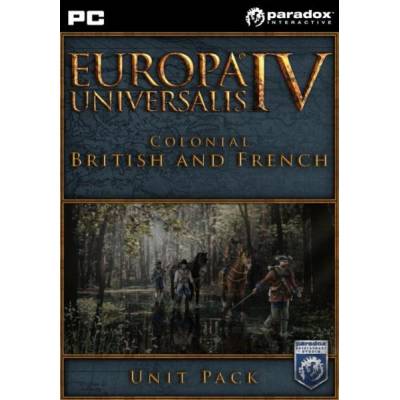 Paradox Interactive Europa Universalis IV Colonial British and French Unit Pack DLC (PC)