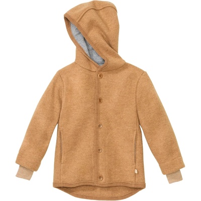 disana Детско вълнено яке disana Kid's Walk-Jacke Wool jacket - Karamell - размер 134/140 (EU) (703-6089-0616)