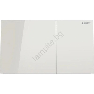 Geberit 115.622. JL. 1 - Бутон за промиване Sigma70 25x14, 6 cm пясъчно сиво (GB0090)