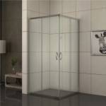 Inter Ceramic Душ кабина за баня Lata FC 90 x 90 см хром, матирано стъкло