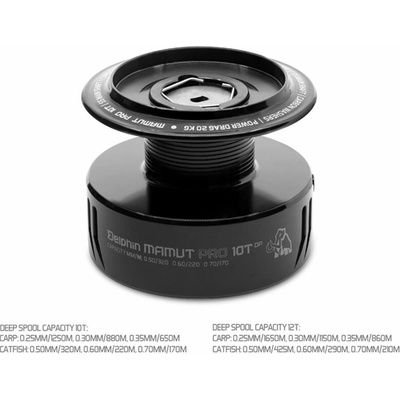 Hluboká cívka Delphin Mamut Pro 10T DP Aluminium