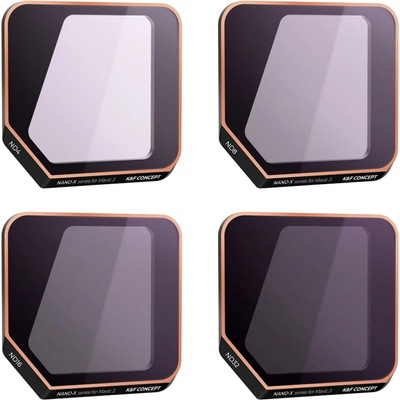 K&F Concept set of 4 filters ND4 + ND8 + ND16 + ND32 for the DJI Mavic 3 drone