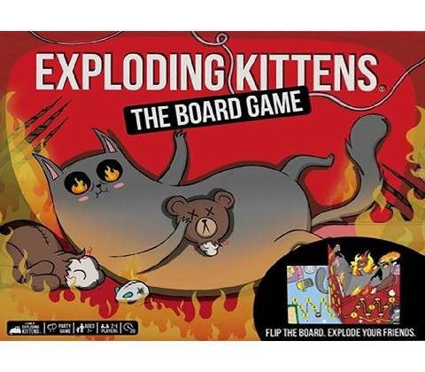 Asmodee Exploding Kittens: Board Game