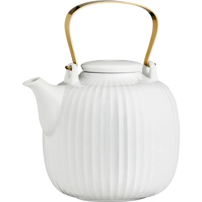 Kähler Чайник HAMMERSHOI 1 l, бял, Kähler (KHL693040)