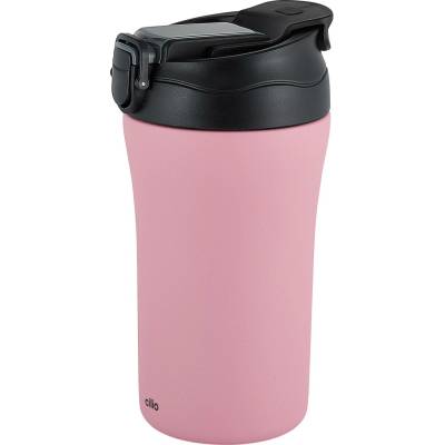 Cilio Doppio termohrnek na pití 400 ml růžový