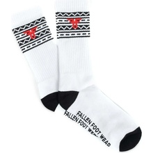 FALLEN Navajo Sock White Black