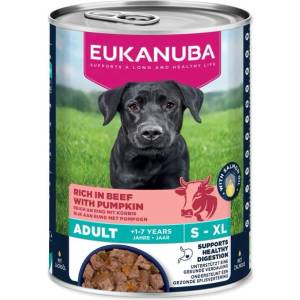 EUKANUBA Консерва EUKANUBA Adult, богата на говеждо с тиква 400 г (1724-6226)