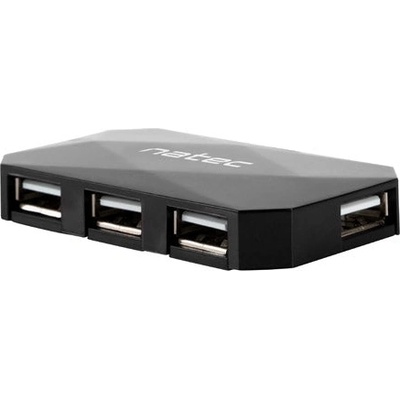 NATEC HUB Locust USB 2.0 4-портов черен (5901969400762)