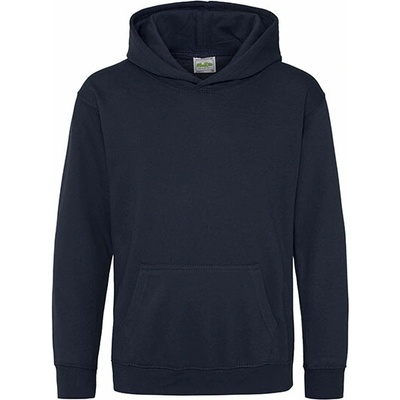 Just Hoods Kids Hoodie Color New French Navy