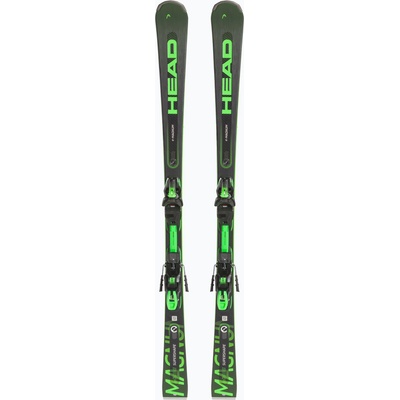 HEAD Ски за спускане HEAD Supershape e-Magnum SW SF-PR + PRD 12 black/neon green