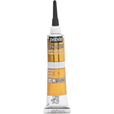 Pébéo Vitrail Kontúra na sklo 20 ml King Gold