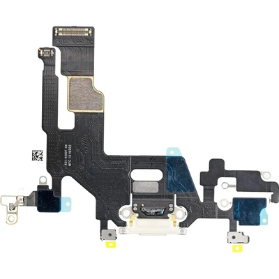 Apple iPhone 11 - Nabíjecí Konektor + Flex Kabel (White), White