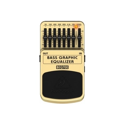Behringer BEQ700 bass guitar EQ pedal