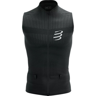 Compressport Потник Compressport Trail Postural Tank Top M Черен Velikost M