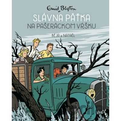 Slávna päťka na Pašeráckom vŕšku - 4 - komiks - Enid Blyton
