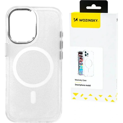Wozinsky Glitter Case with Mag Safe за Samsung Galaxy S25 Ultra - Прозрачен с блясък (5907769369384)