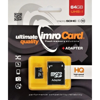 IMRO microSDXC Class 10 64 GB 34216