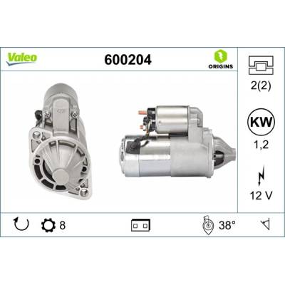 Startér VALEO 600204