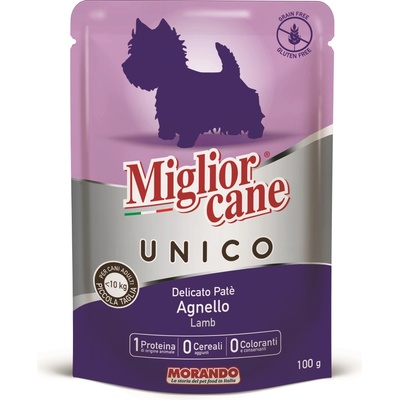 Miglior Unico Adult jahňacie 100 g