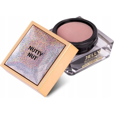 Molly Nails budující gel želé Jelly Builder gel Nutty Nut 15 g