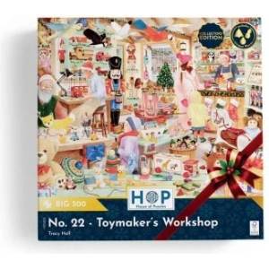 House of Puzzles Пъзел 500 части - Работилницата на Дядо Коледа (hp0839)
