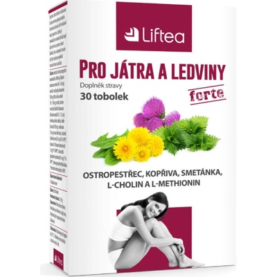 Liftea Pro játra a ledviny 30 tabliet