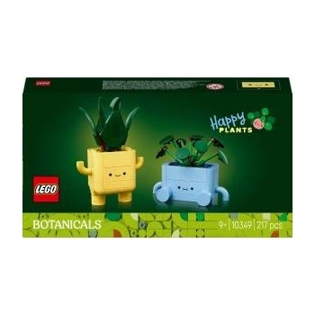 LEGO® Constructor LEGO® Botanicals Happy Plants 10349, 217 pcs