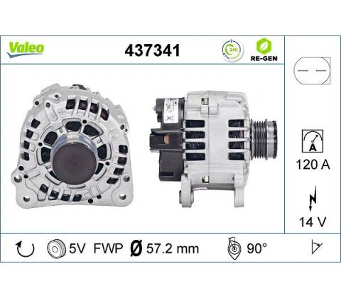 generátor VALEO 437341