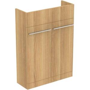 Ideal Standard i. Life S - Шкаф за мивка, 60x21x83 см, 2 врати, естествен дъб T5298NX (T5298NX)