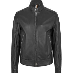 Boss Яке Boss Men's Mansell Leather Jacket - Black
