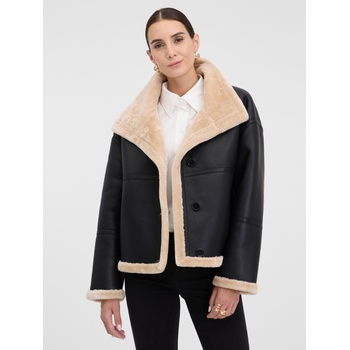 Orsay Черно дамско яке от изкуствена кожа с пух ORSAY Orsay | Cheren | ЖЕНИ | 34