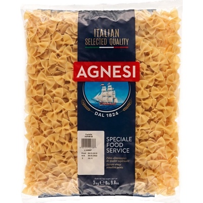 Agnesi Farfalle motýlci 3 kg