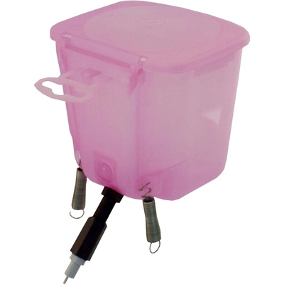 TOPTRADE napáječka závěsná univerzální plastová 45° 0,5 l