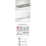 Faber INTEGRA PLUS WH A70 Аспиратор за пълно вграждане бял (INTEGRAPLUSwh)