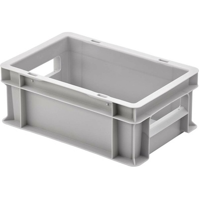 Alutec 75140 plastový box , uzavřený, 300 x 120 x 200 mm, šedá, 1 ks