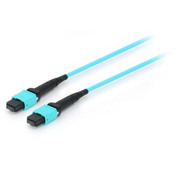 Equip 25555807 оптичен кабел 20 м MTP OM4 Синьо-зелен (25555807) (25555807)