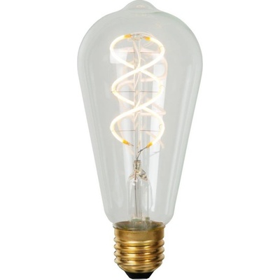 Lucide ST64 Filament bulb ? 6,4 cm LED Dim. E27 1x4,9W 2700K Transparant 49034/05/60