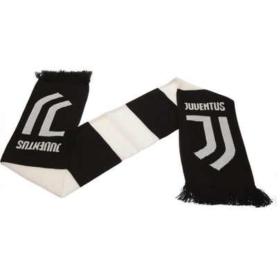 Šál Juventus Turín FC čierno biela