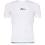 Oakley Мъжка фланелка с къс ръкав за колоездене Oakley Endurance Base Layer S/S Cycling jersey - White - размер M (056-3978-0213)