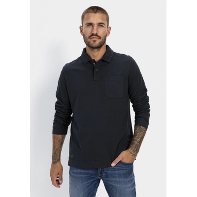 Camel Active polo 1/1 ARM NIGHT BLUE CHECK