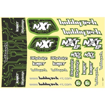 HOBBYTECH Nálepky NXT EP 2.0 STICK-NXTEP-2.0.