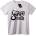 NOONEBRAND Тениска Супер Учител - 5XL, White