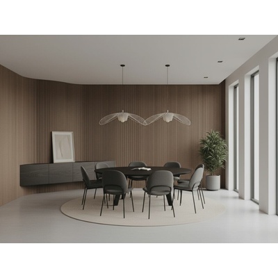 Horve Flexibilní akustický panel 2700 x 500 mm - ořech